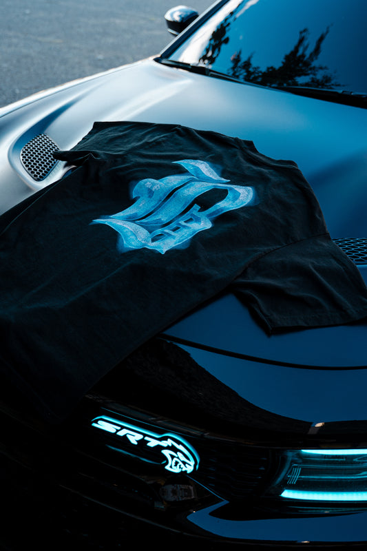 Back From Detroit T Shirt - Blue