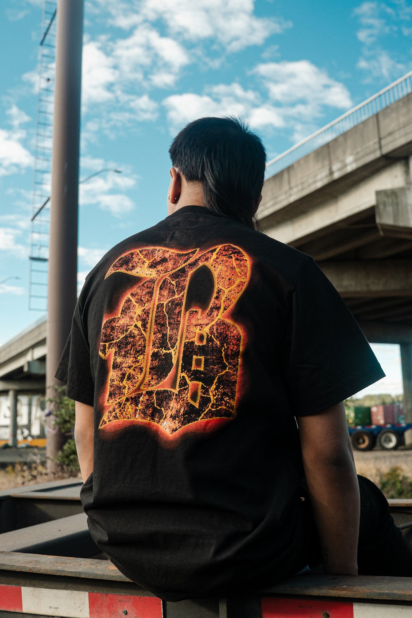 Back From Detroit T Shirt - Red