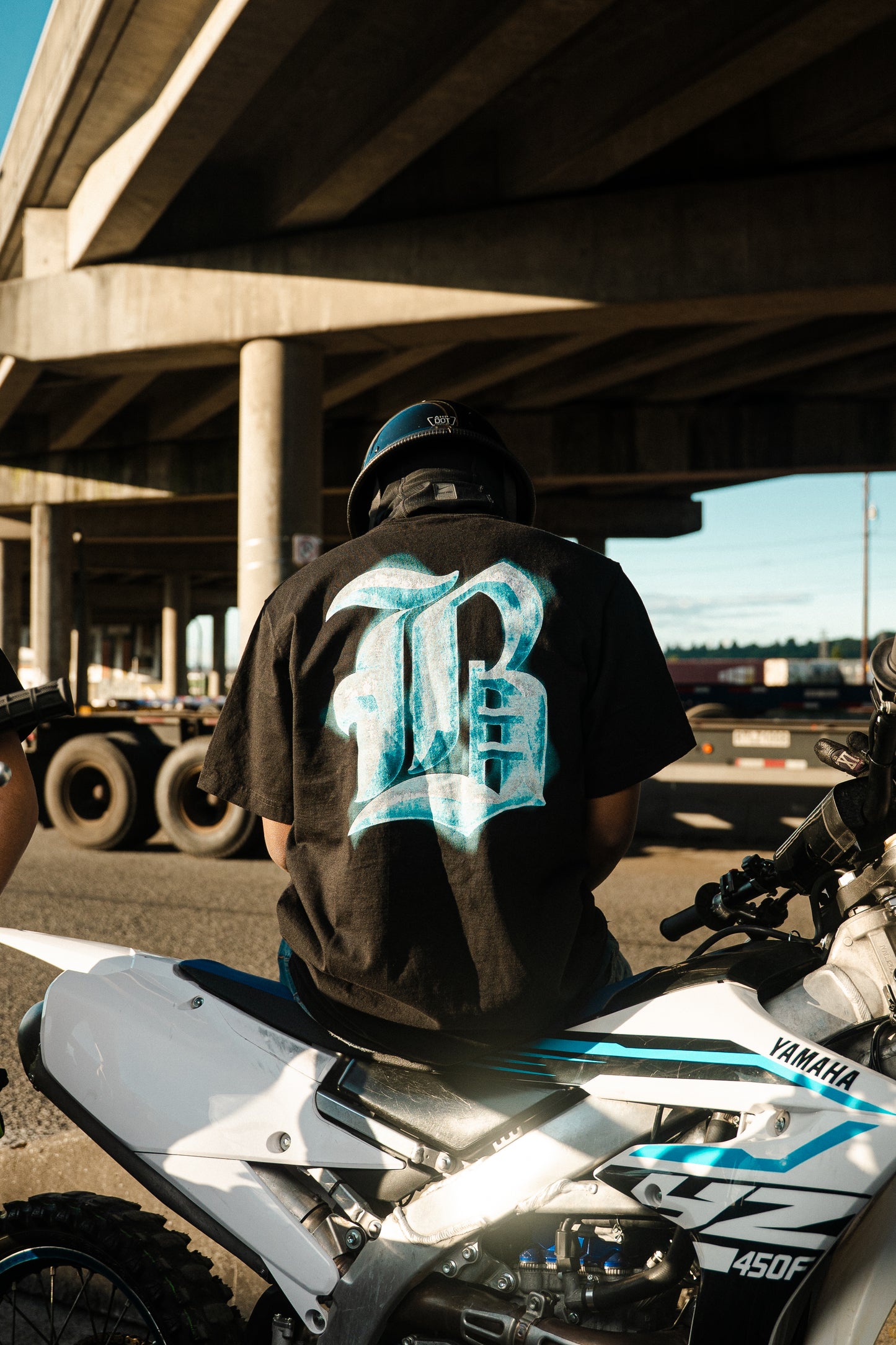 Back From Detroit T Shirt - Blue