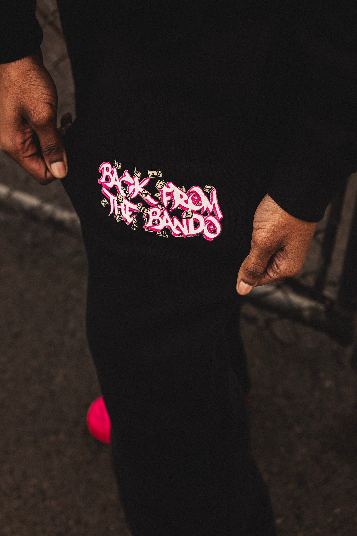 Pink Cash Bandit Sweatsuit